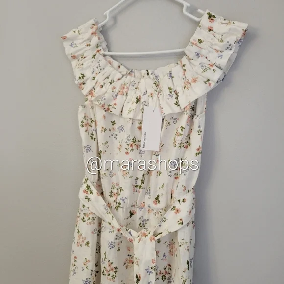 Reformation Sycamore Linen Dress